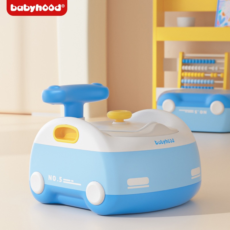 【出清】【全新樣品】babyhood賽車多功能坐便器 學習便器 小馬桶 兒童馬桶 戒尿布神器