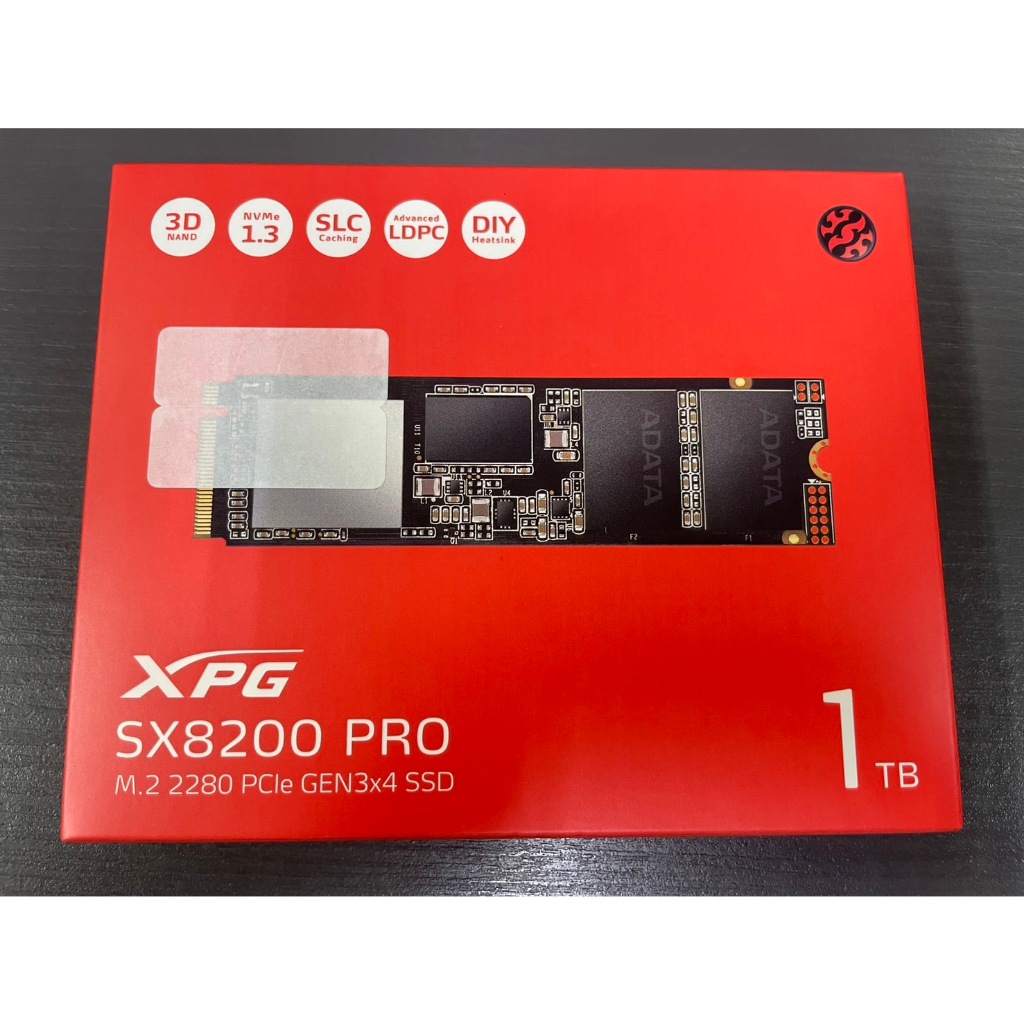 威剛 XPG SX8200 PRO 1TB M.2 2280 PCIe SSD固態硬碟 全新品 蘆洲可自取📌自取1788