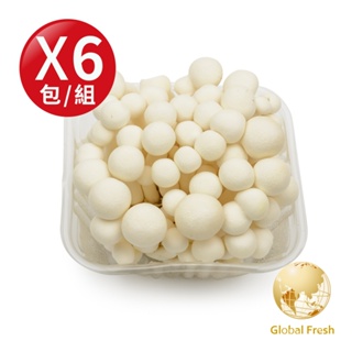 【盛花園蔬果】南投國姓鄉美白菇150g x6包(溫控栽培)