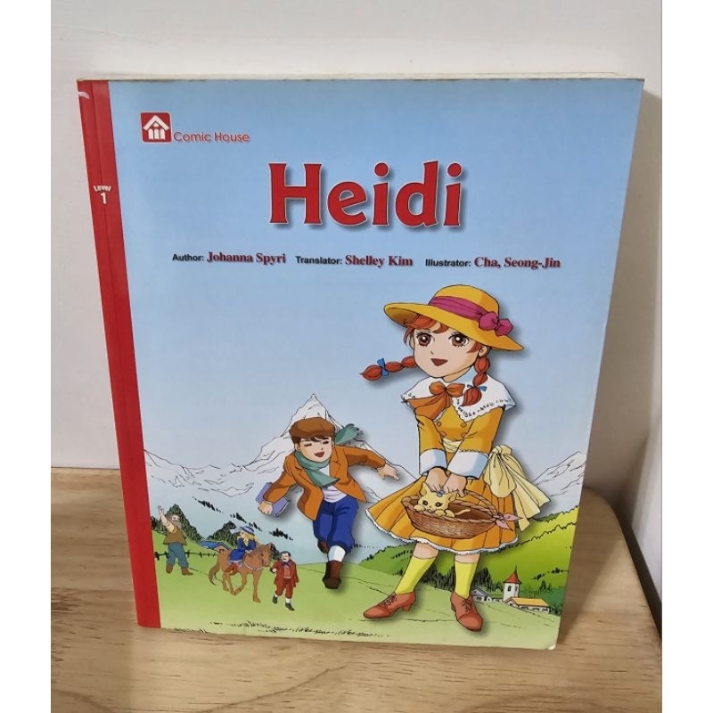 Heidi-二手英文童書漫畫