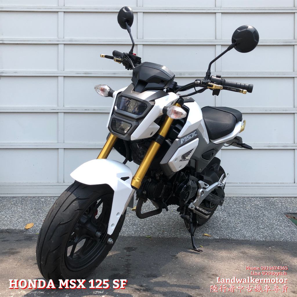 🍿【陸行者中古機車專賣】HONDA MSX 125 SF 二代 🍿