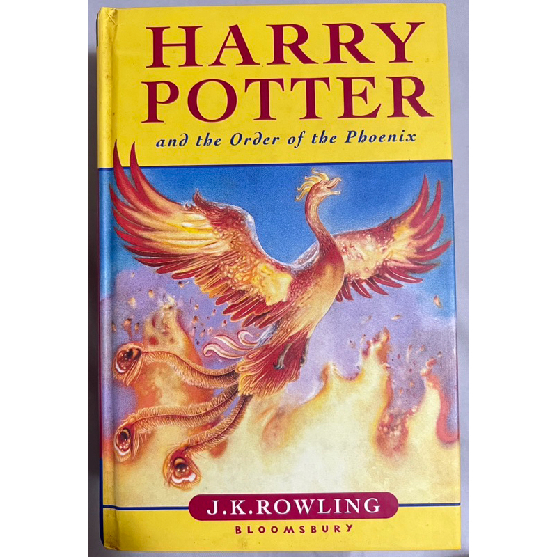 [二手原文精裝書] 哈利波特 鳳凰會的密令Harry Potter The Order of the Phoenix