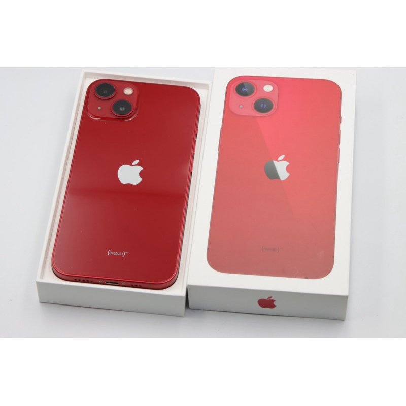 iPhone 13 128G 紅色 台灣公司貨 原盒裝