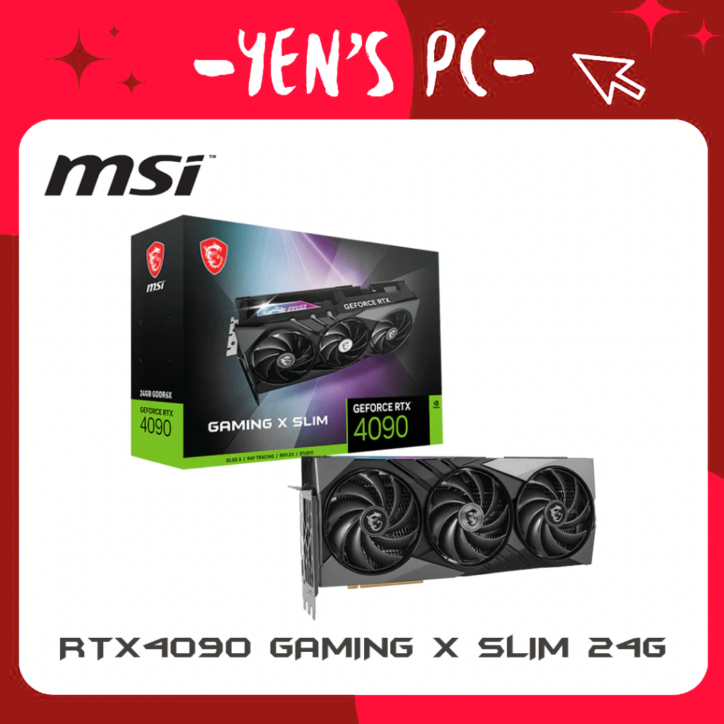 YEN選PC MSI 微星 RTX4090 GAMING X SLIM 24G