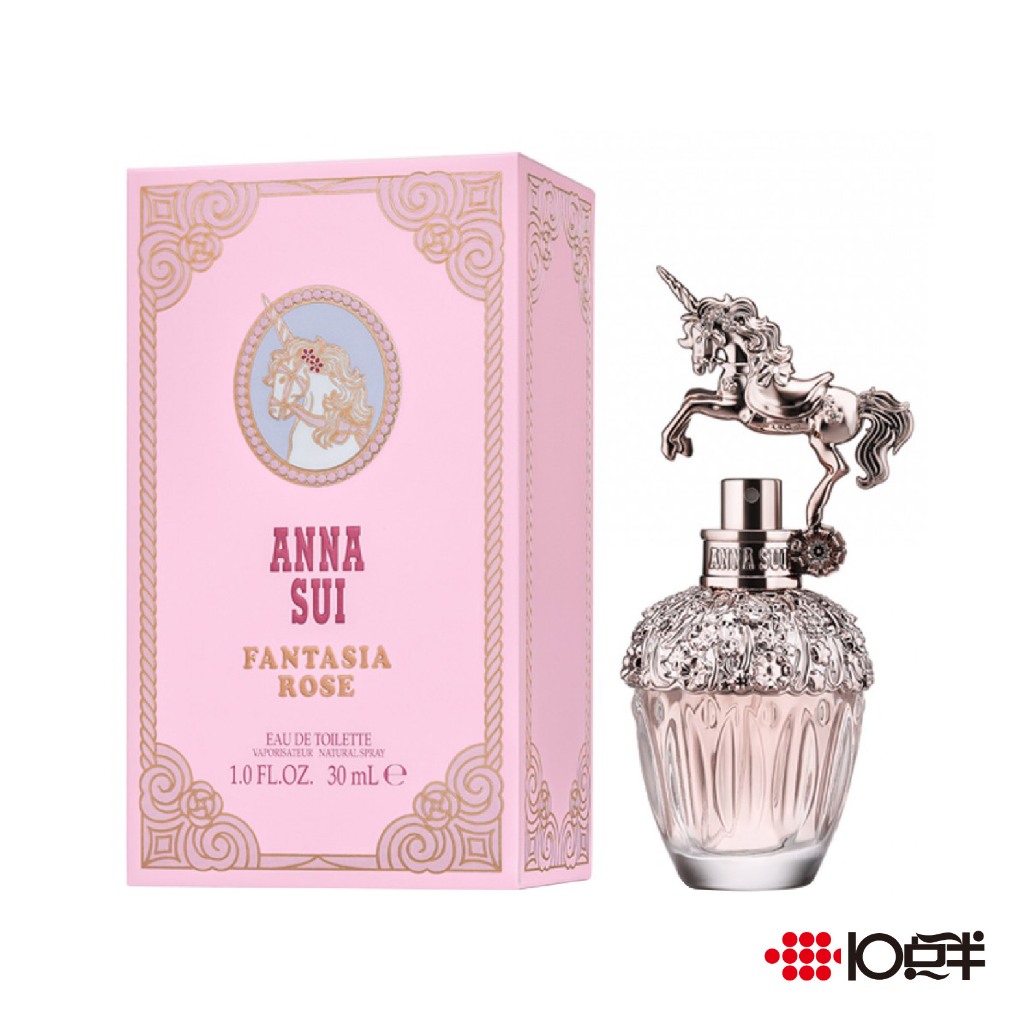 ANNA SUI 安娜蘇 Fantasia Rose 玫瑰花舞獨角獸 女性淡香水 30ml 〔 10點半香水美妝 〕