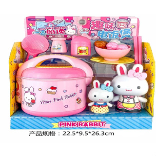 佳佳玩具 ----- 一言 粉紅兔 趣味電鍋 飯鍋玩具 煮飯遊戲 家家酒 女孩玩具【CF160994】