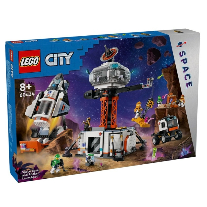 【夢想站】特價 樂高 LEGO 60434 太空基地和火箭發射台 太空人 太空 城市 CITY  玩具 禮物 樂高正版