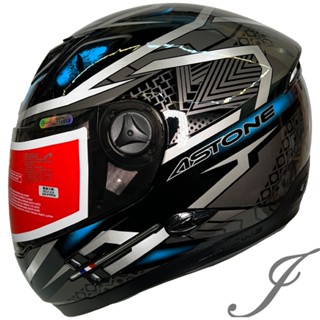 ASTONE 808 ROADSTAR WW15 黑藍 全罩 安全帽 內墨片《遠古騎士》