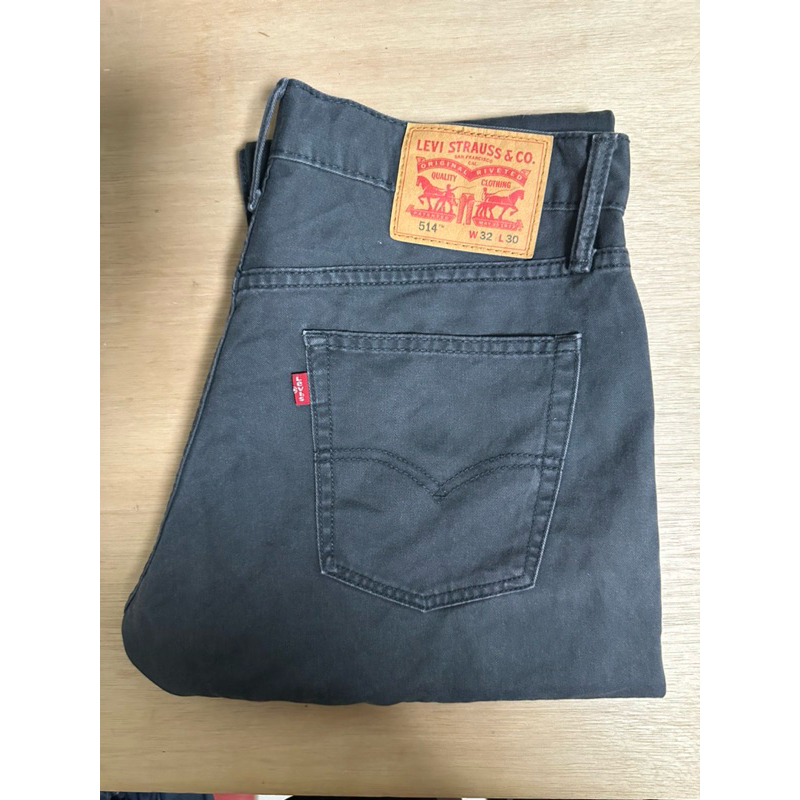 （二手褲-556）levis514TM鐵灰工作褲（32腰 0425）