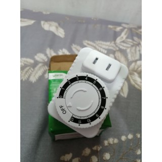 Ac 220V 12 小時機械牆壁插頭開關定時器插座家用電器控制