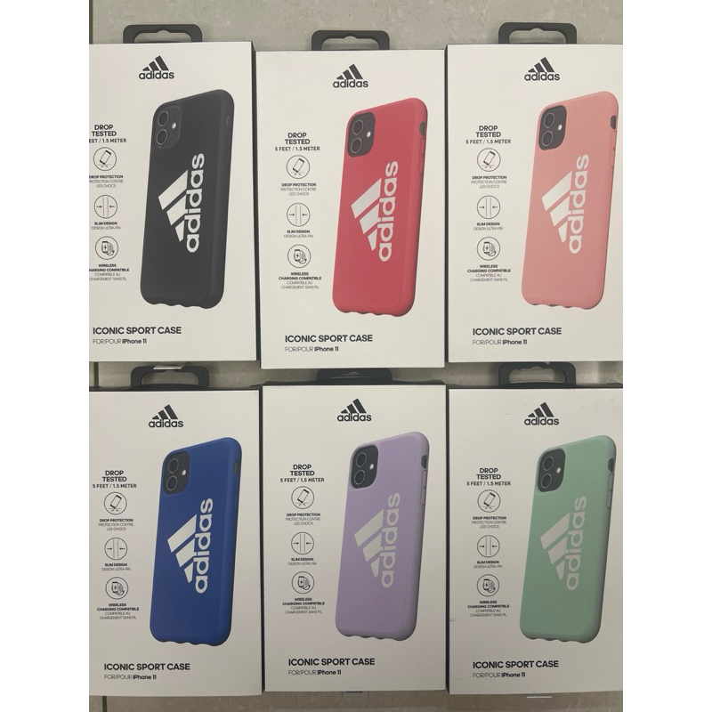 I phone11愛迪達(adidas)聯名/各大品牌/手機防摔殼(全新正品)