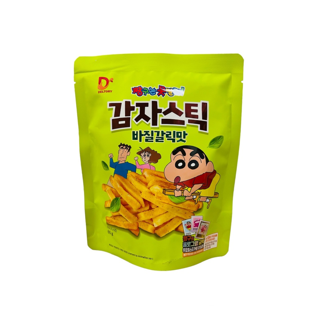 Deltoty 韓國蠟筆小新羅勒大蒜風味薯條 60g