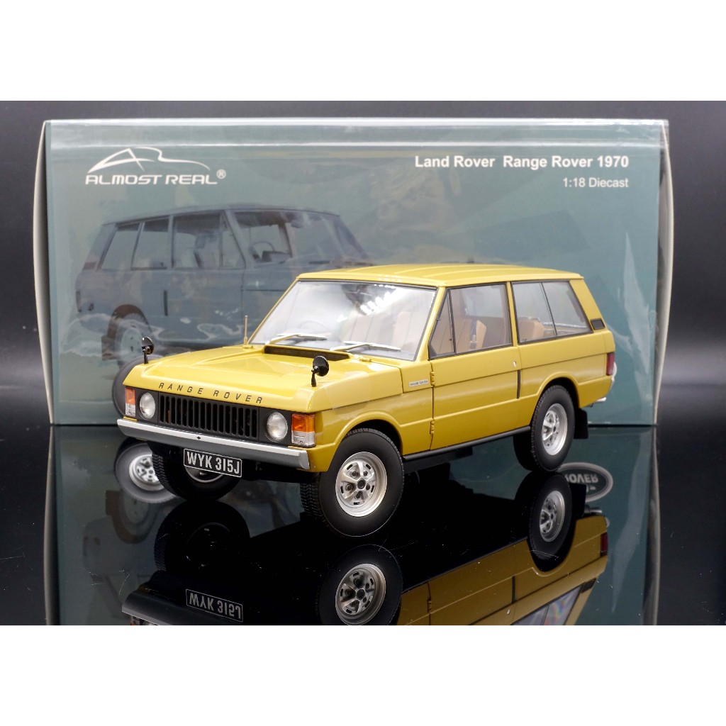 【MASH】現貨特價 Almost Real 1/18 Land Rover Range Rover 1970 黃