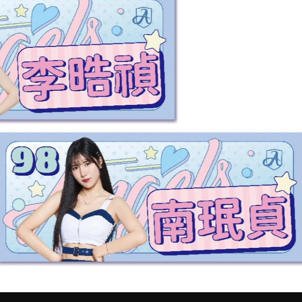 Fubon Angels 2024 應援毛巾  南珉貞 (現貨)