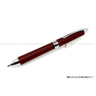 【圓融文具小妹】PILOT 百樂 LEGNO 2+1 多功能筆 三用 木質 旋轉式 原子筆 BTHL-3SK #1200