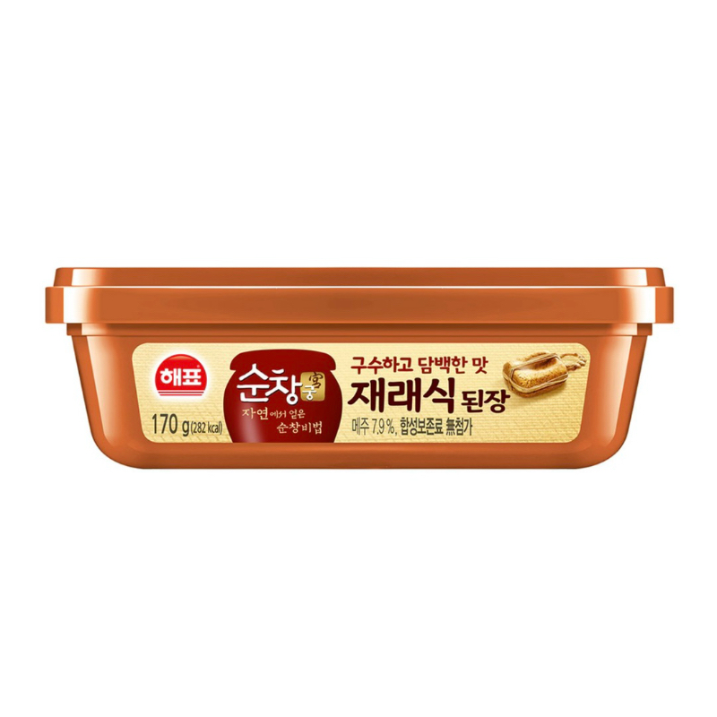Haepyo 韓式 傳統大醬/韓式辣椒醬/12 芽黃豆炒飯，170克