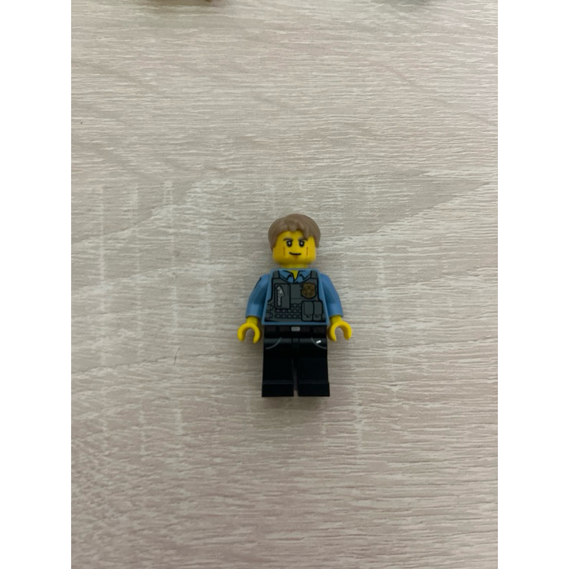 LEGO 樂高  人偶 男警察