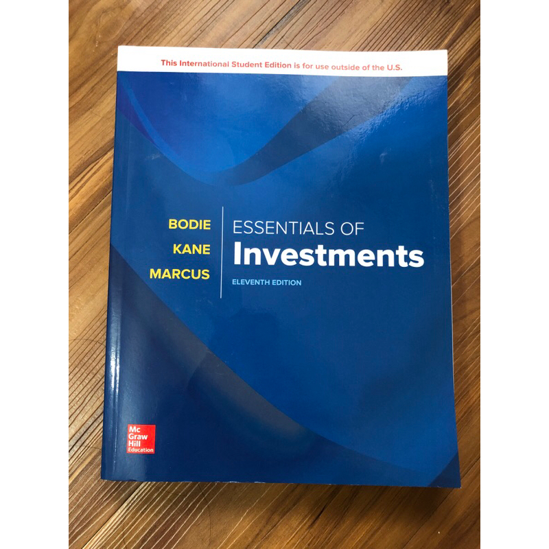 ［二手］Essentials of investments eleventh edition