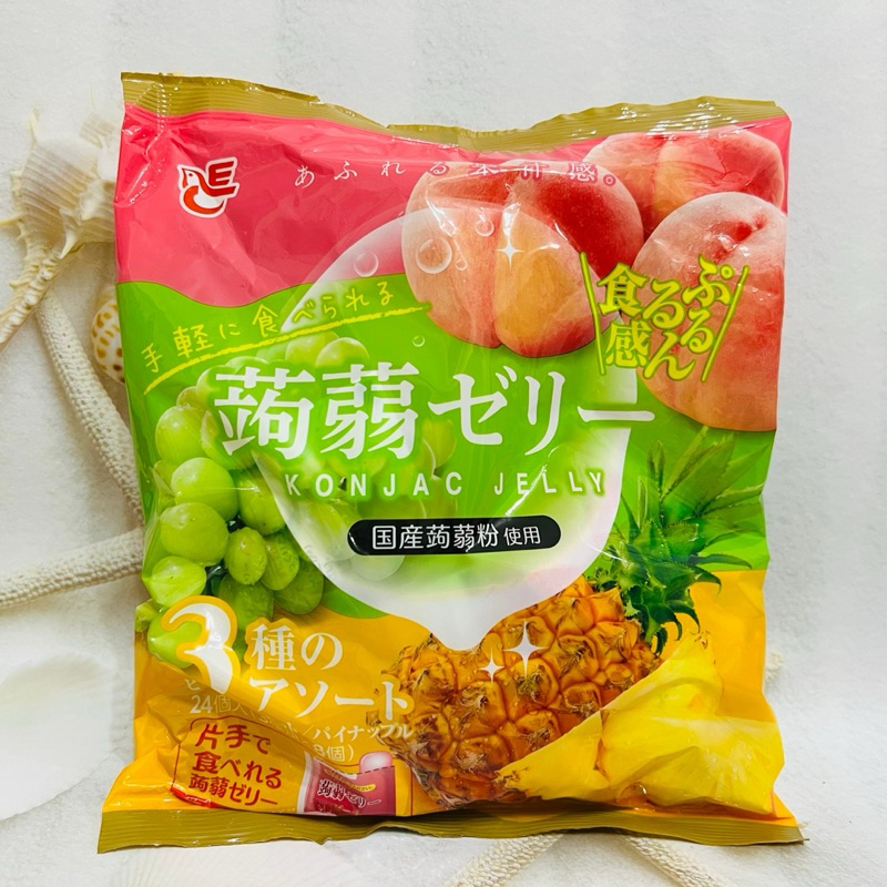[開麥啦。］日本 ACE 蒟蒻果凍 綜合水果果凍 片手果凍 480g 白桃/白葡萄/鳳梨 葡萄/柑橘/蘋果 兩款供選