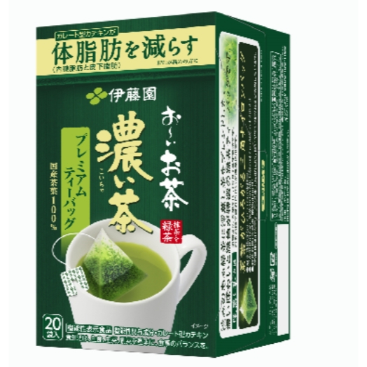 【星雨日貨】電子發票 ITOEN 伊藤園濃茶 濃味抹茶包 濃味綠茶包 體脂茶包 油切綠茶 20入