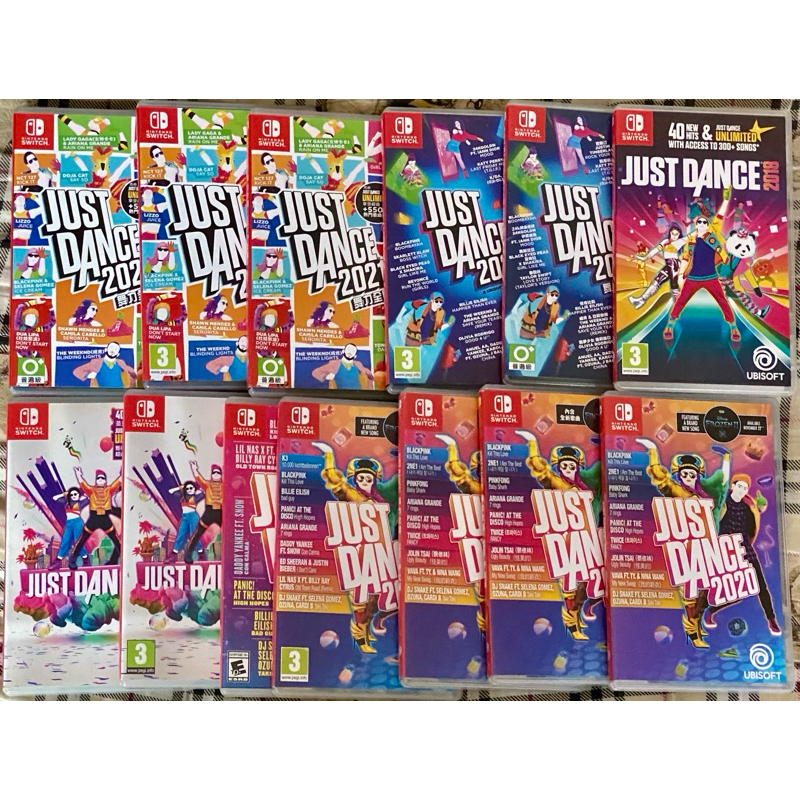 Switch Ns Just Dance Justdance 舞力全開 2018 2019 2020 2021 2022