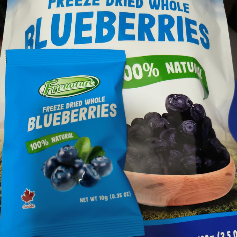 富紐翠 藍莓凍乾 10克/包 FRENATURE 藍莓乾 好市多 Costco Blueberries