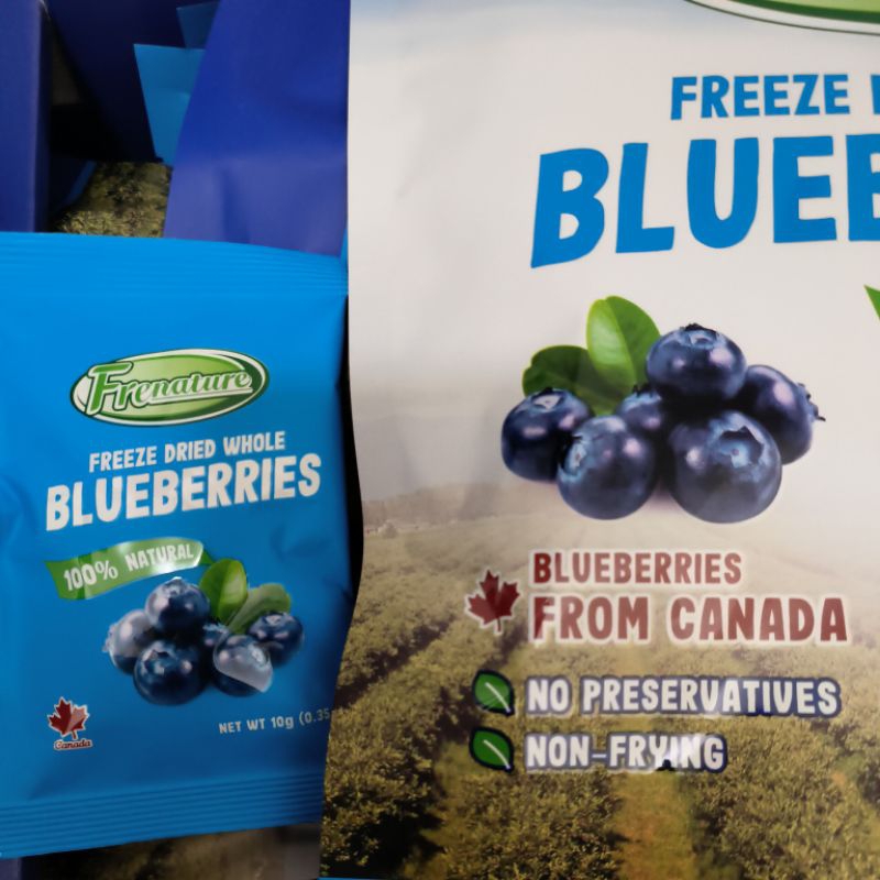 富紐翠 藍莓凍乾 10克/包 FRENATURE 藍莓乾 好市多 Costco Blueberries 現貨 有發票