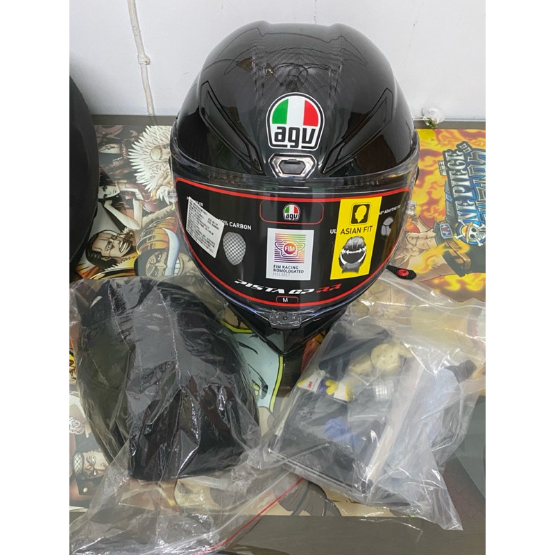 AGV PISTA GP RR IRIDIUM CARBON 變色龍 全罩安全帽