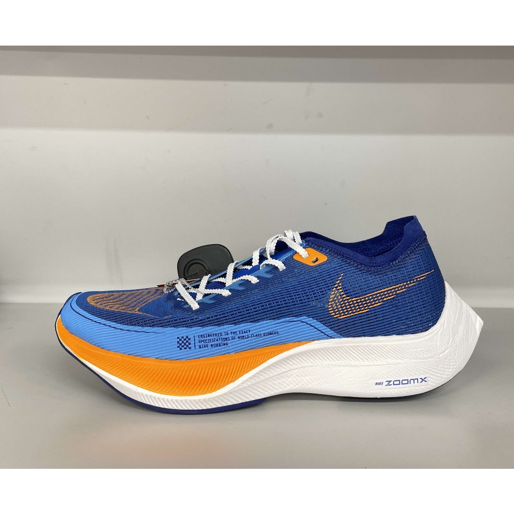 【BOBO】NIKE ZOOMX VAPORFLY NEXT% 2 藍橘輕量慢跑鞋ㄇ75男 FD0713-400