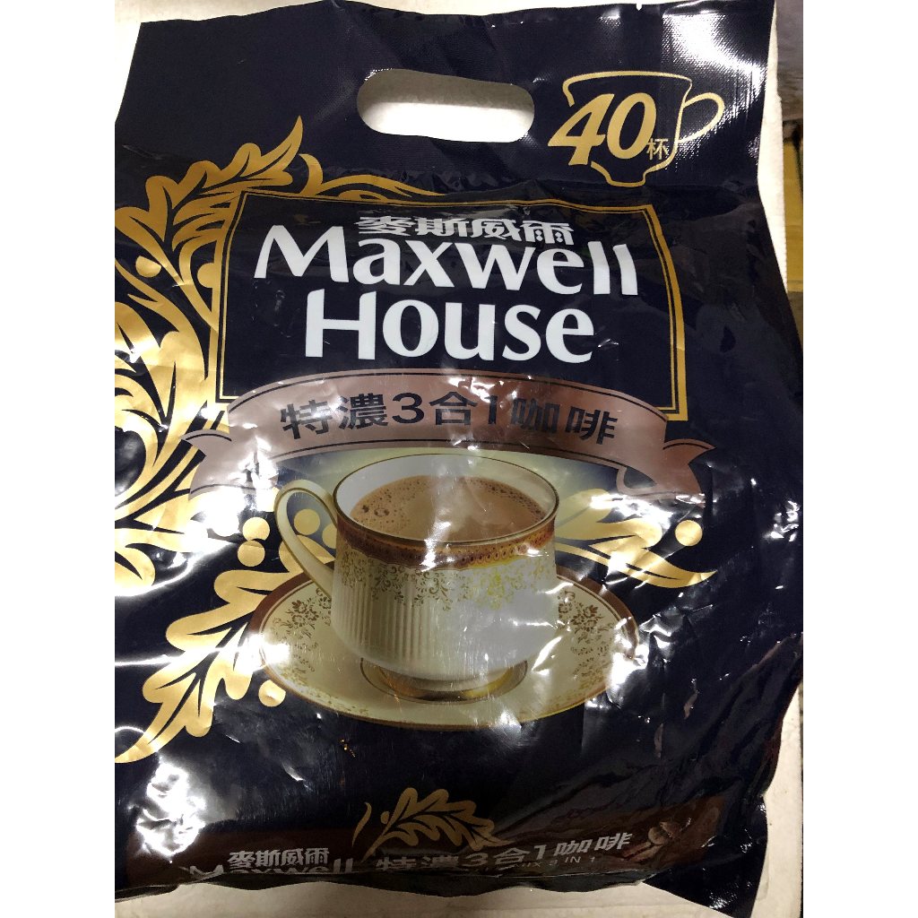 Maxwell麥斯威爾 特濃3合1咖啡(13gx40包)