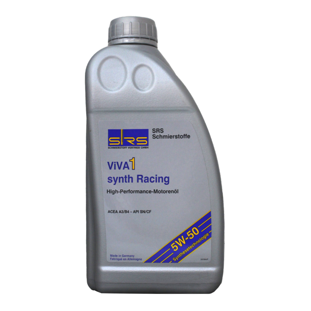 【易油網】SRS VIVA 1 SYNTH RACING 5W50