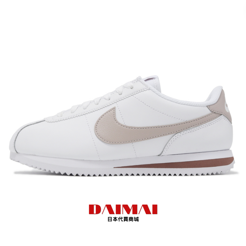 Nike Cortez 淡奶茶 裸粉白 復古 阿甘鞋 新款 皮革 休閒鞋 百搭 女鞋 DN1791-105