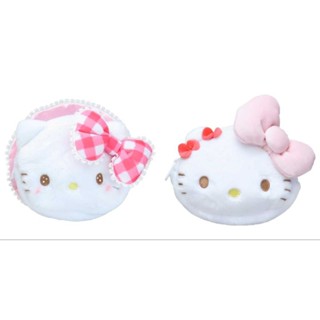 （下單前請先確認是否有貨，謝謝）Hello Kitty 絨毛造型化妝包 (50週年）