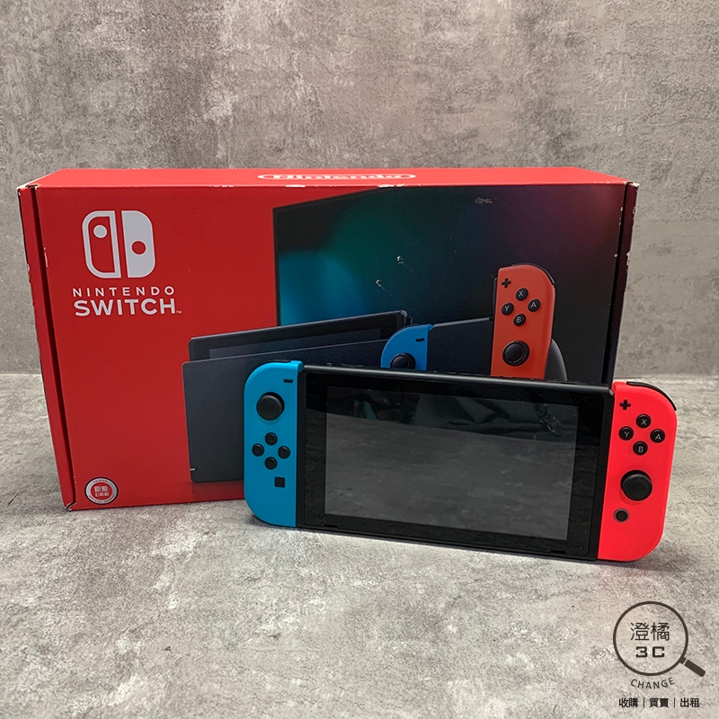 『澄橘』任天堂 Nintendo Switch 公司貨 電力加強版 紅藍《歡迎折抵》A68882