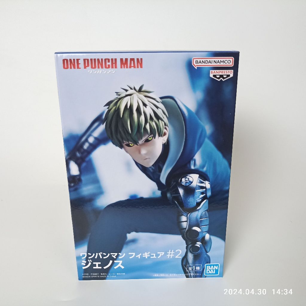 日版 正版!景品公仔 BANPRESTO 一拳超人#2 傑諾斯