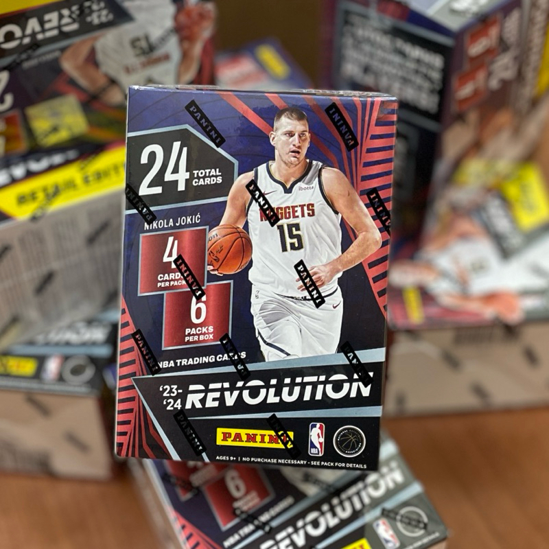 全新現貨 2023-24 Panini NBA Revolution Blaster Box 抽斑馬 籃球卡盒