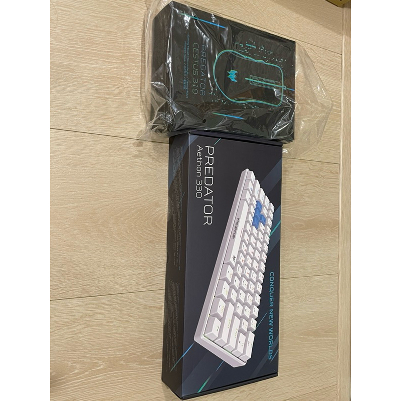 Acer PREDATOR Aethon 330 TKL 60% 電競機械鍵盤 / CESTUS 310 有線電競滑鼠