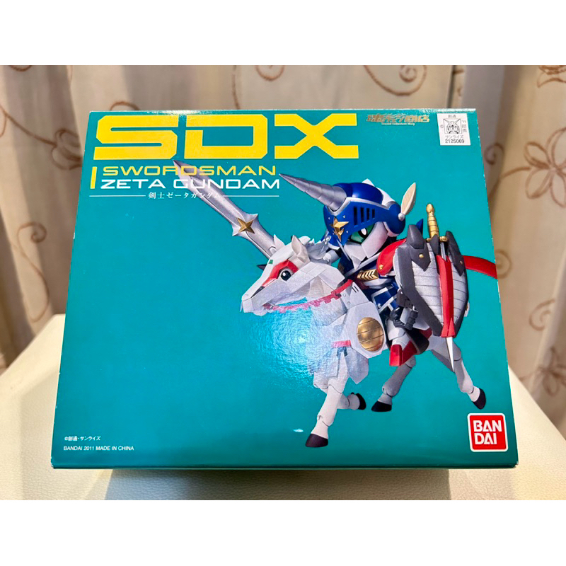 BB戰士 元祖 SDX SD GUNDAM 騎士鋼彈～劍士Z～全新