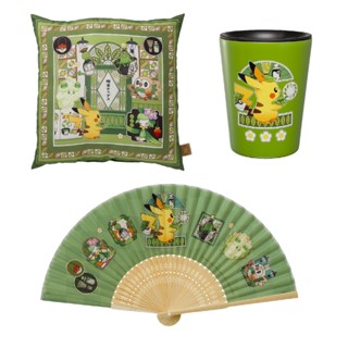 代購 正版 寶可夢 中心 吃茶 皮卡丘 木木梟 霜奶仙 斯魔茶 來悲粗茶 坐墊 抱枕 靠枕 枕頭 杯子 隨行杯 扇子