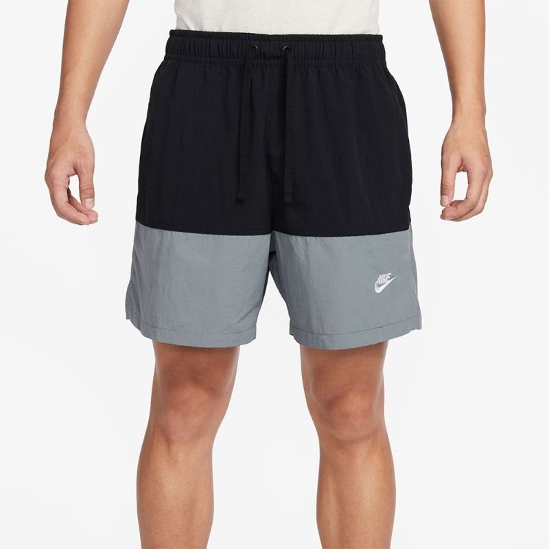 [66折代購] Nike Club 男款梭織色塊短褲 FB7812-010