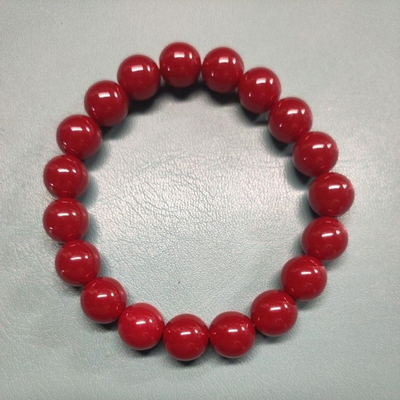 紅珊瑚手串(D157)(女)-10 mm-台灣現貨