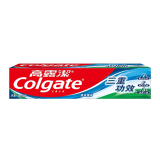 我最便宜之/Colgate 高露潔 三效合一牙膏 180g 大份量 三效合一 三重功效