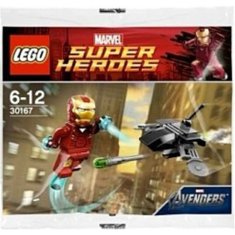 LEGO 樂高 30167 超級英雄人偶  鋼鐵人3 MK6