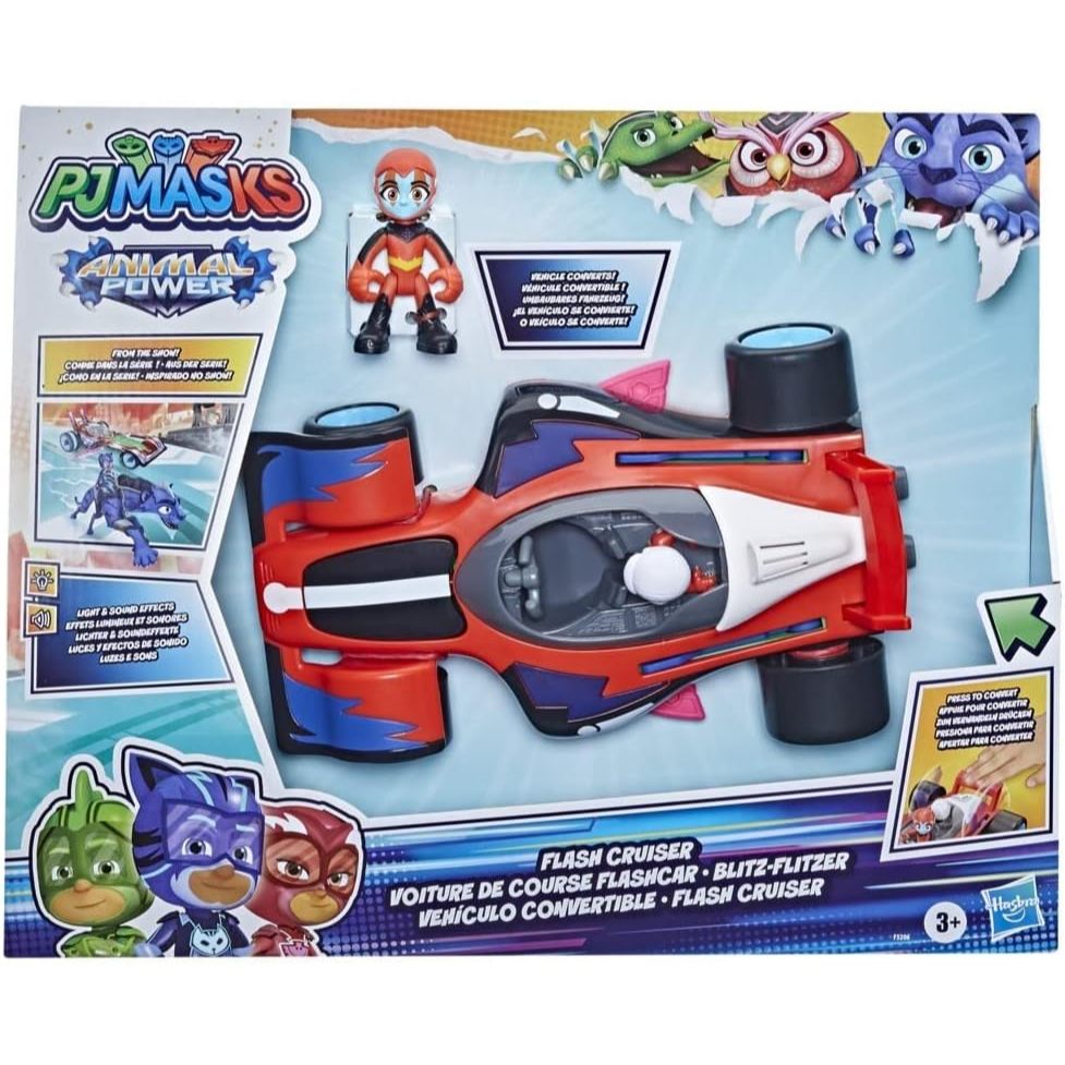 預購聲光玩具👍空運👍美國 睡衣小英雄 PJ MASKS 兒童 車車玩具 公仔  Animal Power 扮家家酒玩具