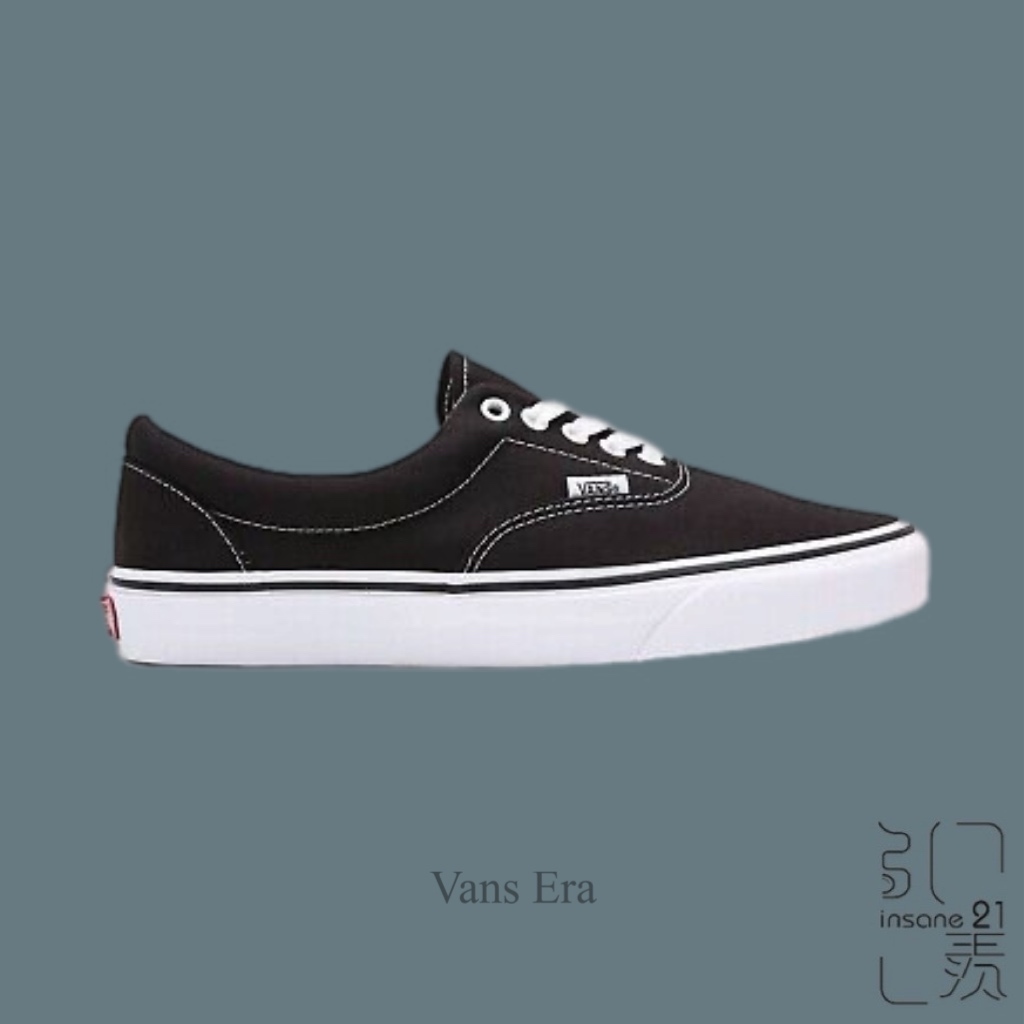 VANS ERA 黑白 基本款 帆布鞋 滑板鞋 VN000EWZBLK【Insane-21】