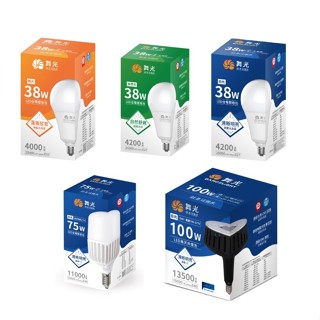 保固2年｜舞光led 大瓦數燈泡 38w 50w 70w 100w led燈泡 高亮度燈泡