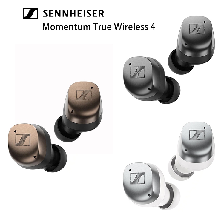 Sennheiser 森海塞爾 贈藍牙傳輸器 Momentum True Wireless 4 旗艦真無線藍牙耳機 四代