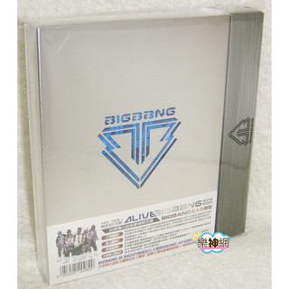 BigBang 新冠軍韓語專輯 ALIVE 台灣獨佔超級豪華限定盤(五人合體版:CD+PVC海報) 金屬盒裝GD 權志龍