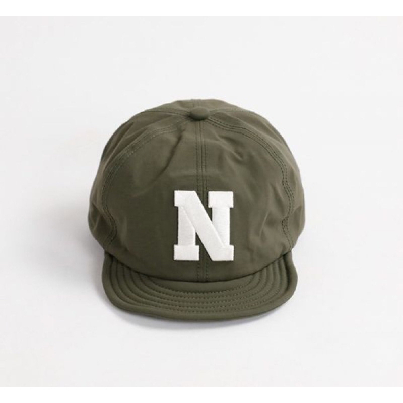 「二手」日本 北臉 THE NORTH FACE GTX BASEBALL CAP 防水 短帽簷 字母 棒球帽 深綠色