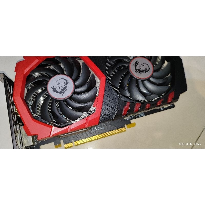 微星 gtx 1050 1050-2g 紅龍 乾淨漂亮